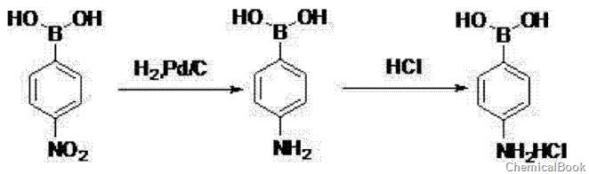 4-氨基基硼酸-制备2