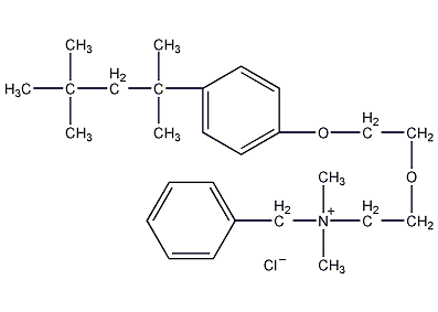 苄索氯铵结构式