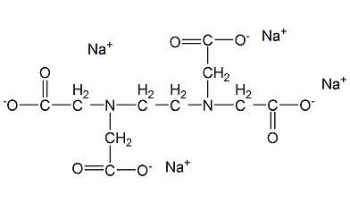乙二胺四四钠盐结构式