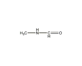 N-甲基甲酰胺结构式