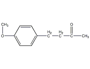 4-(4-甲氧基基)-2-丁酮结构式