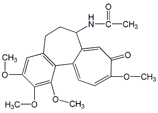 秋水仙碱结构式