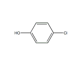 4-氯苯酚结构式