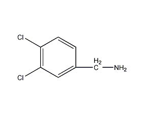 3,4-二氯甲胺结构式