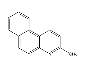 3-甲基并-5,6-喹啉结构式