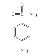 磺胺结构式