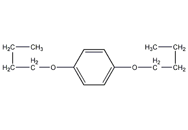 1,4-二丁氧基苯结构式