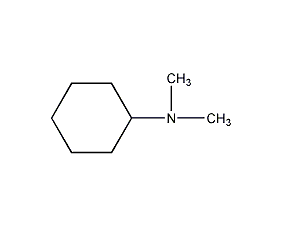 N,N-二甲基环己胺结构式