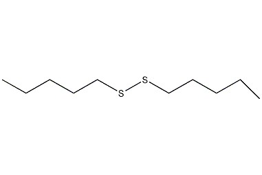 二戊基二硫醚结构式