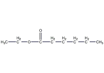 己酸乙酯结构式