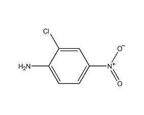 2-氯-4-硝基苯胺结构式