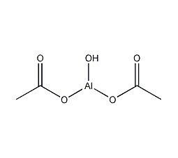 碱性乙酸铝结构式