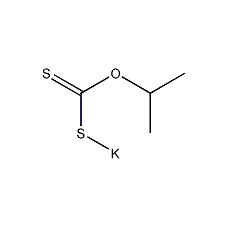 异丙基黄原酸钾结构式