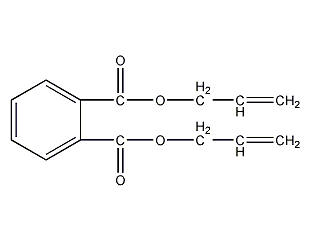 邻二甲酸二烯丙酯结构式